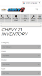 Mobile Screenshot of chevy21.com